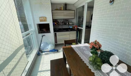 Apartamento com 3 dormitórios à venda, 131 m² por R$ 1.245.000,00 - José Menino - Santos/SP