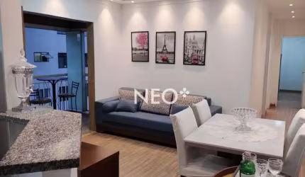 Excelente Apartamento com 2 dormitórios à venda, 64 m² por R$ 600.000 - Estuário - Santos/SP