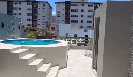 Sobrado com 3 Suítes à venda, 200 m² por R$ 1.500.000 - Boqueirão - Santos/SP