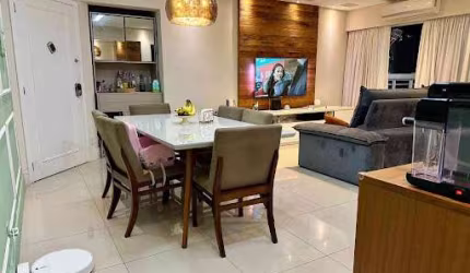 Apartamento com 2 dormitórios para alugar, 84 m² - Marapé - Santos/SP