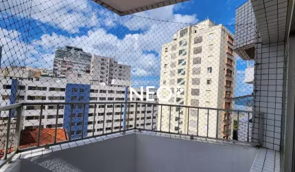 Apartamento com 2 quartos Frente Mar à venda, 84 m² por R$ 790.000 - Gonzaga - Santos/SP