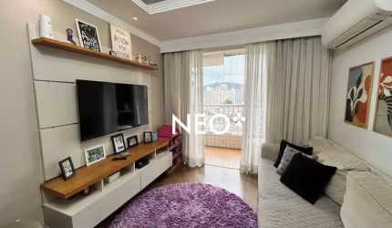 Apartamento com 2 dormitórios à venda, 69 m² por R$ 615.000,00 - Encruzilhada - Santos/SP