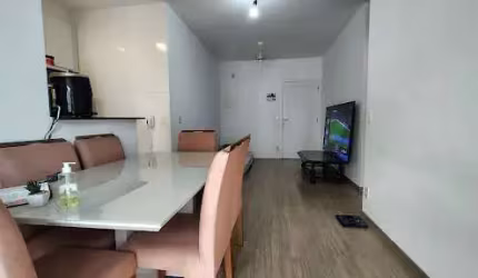 Apartamento com 2 dormitórios para alugar, 63 m² - Marapé - Santos/SP