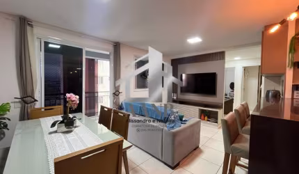 O imóvel no bairro Nova Parnamirim com 74 metros quadrados com 3 quartos sendo 1 suite e 2 banheiros