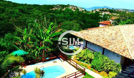 Pousada com 12 dormitórios à venda, 550 m² por R$ 2.599.000,00 - Altos de Búzios - Armação dos Búzios/RJ