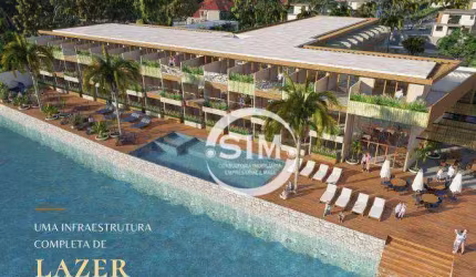 Apartamento com 1 dormitório à venda, 26 m² por R$ 400.000,00 - Passagem - Cabo Frio/RJ