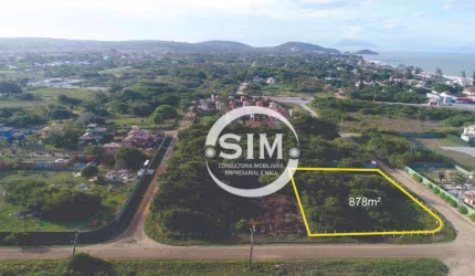 Terreno à venda, 878 m² - Baia Formosa - Armação dos Búzios/RJ