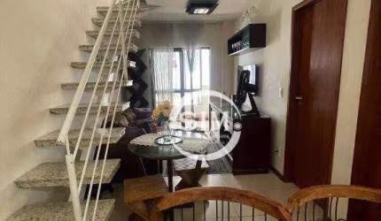 Cobertura com 3 dormitórios à venda, 135 m² por R$ 770.000,00 - Braga - Cabo Frio/RJ