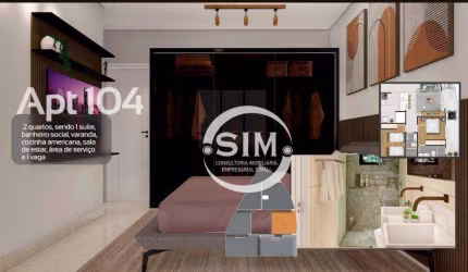 Apartamento com 2 dormitórios à venda, 74 m² por R$ 404.700 - Centro - São Pedro da Aldeia/RJ
