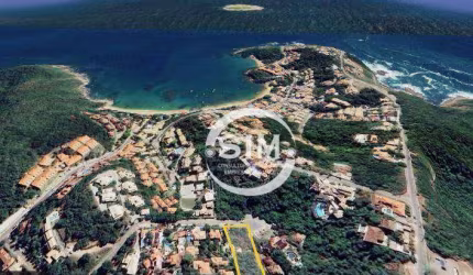Terreno à venda, 1800 m² por R$ 2.900.000,00 - João Fernandes - Armação dos Búzios/RJ