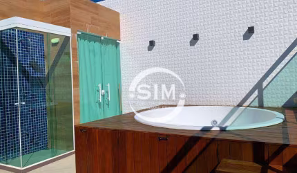 Cobertura com 2 dormitórios à venda, 120 m² por R$ 1.200.000,00 - Passagem - Cabo Frio/RJ
