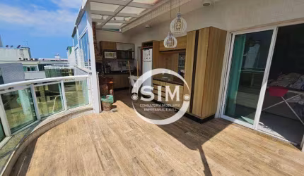 Cobertura com 3 dormitórios à venda, 190 m² por R$ 1.200.000,00 - Centro - Cabo Frio/RJ