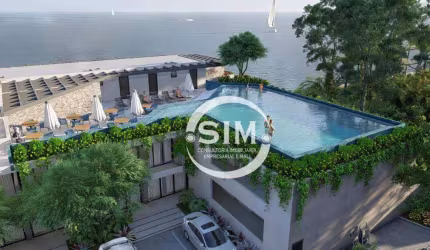 Flat com 1 dormitório à venda, 26 m² por R$ 494.845 - Passagem - Cabo Frio/RJ