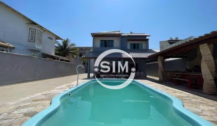 Casa com 5 dormitórios à venda, 176 m²  no Foguete - Cabo Frio/RJ