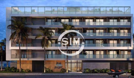 Apartamento com 1 dormitório à venda, 38 m² por R$ 607.952 - Prainha - Arraial do Cabo/RJ