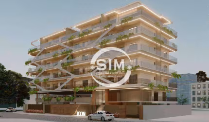 Apartamento com 2 dormitórios à venda, 98 m² por R$ 966.000,00 - Passagem - Cabo Frio/RJ