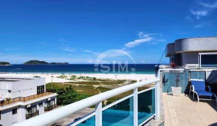 Cobertura com 4 dormitórios à venda, 250 m² por R$ 2.300.000 - Braga - Cabo Frio/RJ