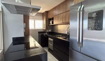 Apartamento 59 metros com 3 dormitorios sendo 1 suite