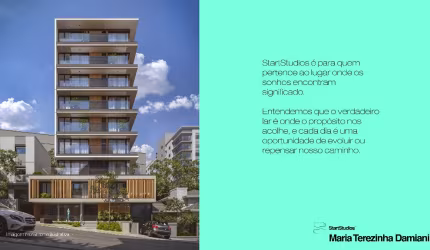 1 Torre 39 Studios Plantas de  15m² até  33m²