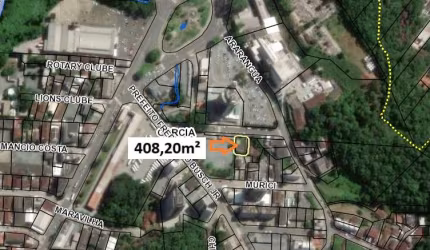 Terreno comercial à venda no Garcia, Blumenau , 408 m2 por R$ 1.290.000