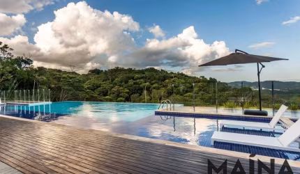 Terreno em condomínio fechado à venda no Ponta Aguda, Blumenau , 367 m2 por R$ 400.000