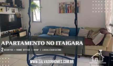 2 Quartos + Escritório | Itaigara | Oportunidade!
