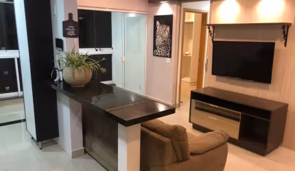 Aluguel de apartamento semi mobiliado