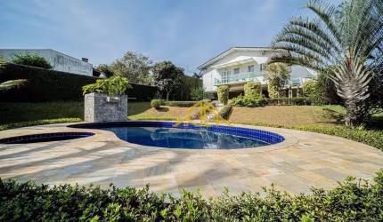 Casa térrea com 5 suítes à venda, 566 m² por R$ 2.385.000 - Granja Viana - Jardim Passargada I - Cotia/SP