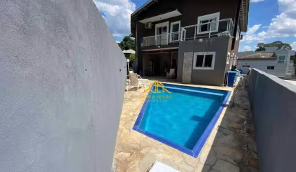 Casa com piscina privativa, 5 quartos sendo 1 suíte - 223,65m² à venda por R$ 1.200.000,00 no Condomínio Villa Rica  Vargem Grande Paulista/SP