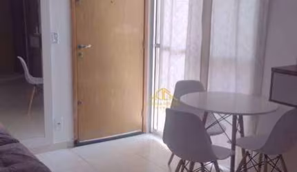 Apartamento  com varanda, 2 quartos à venda, 47 m² por R$ 180.000 - Jardim Ísis - Cotia/SP