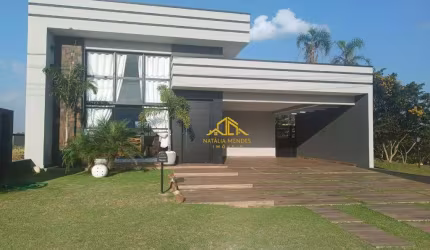 Casa Térrea Nova e Moderna com 3 quartos sendo 2 suítes à Venda – R$ 1.450.000,00 - Condomínio Reserva Paineiras – Vargem Grande Paulista/SP
