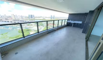 Vendo Apartamento no Mirante do Cais, 268m², 4 quartos, 4 suites, 4 vagas, lazer mais completo da cidade.