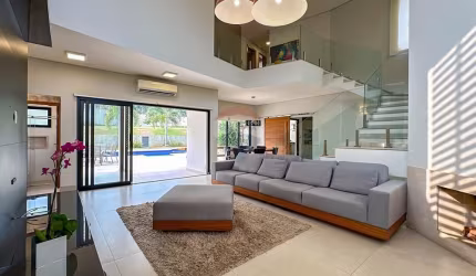 Luxo e Conforto: Casa com 4 quartos suítes em Cond. no Jardim Botânico Sousas, Campinas/SP OBS: Os imóveis estão incluídos na compra.