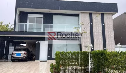 Casa alto padrão para venda em condomínio fechado, 7 suítes, Cibratel, Itanhaem - CA17