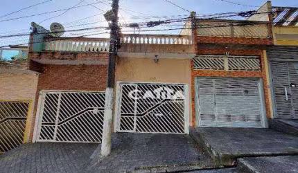 Sobrado com 3 dormitórios para alugar, 150 m² por R$ 3.000,00/mês - Vila Carmosina - São Paulo/SP