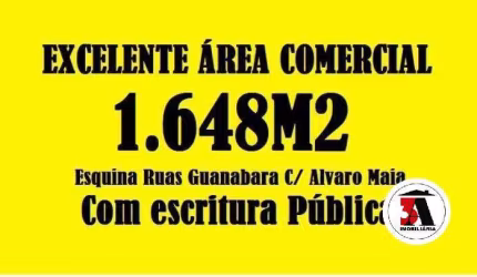 1645m2 esquina ruas Guanabara e Alvaro Maia