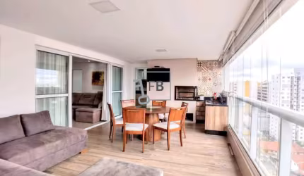 Apartamento a Venda no Tatuapé - Varanda Gourmet