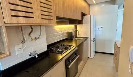 Apartamento com 1 dormitório para alugar, 50 m² por R$ 7.056,17/mês - Brooklin Paulista - São Paulo/SP