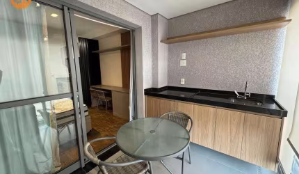 Apartamento com 1 dormitório para alugar, 30 m² por R$ 5.281,86/mês - Pinheiros - São Paulo/SP