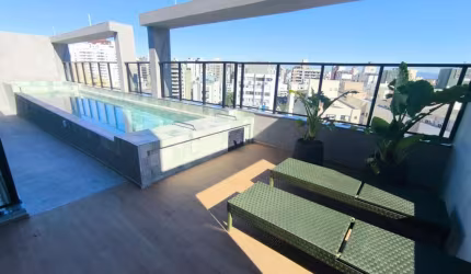 Apartamento com 1 quarto para alugar na Avenida Professor Othon Gama D'Eça, 624, Centro, Florianópolis, 32 m2 por R$ 3.950