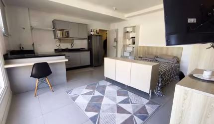 Apartamento com 1 quarto para alugar na Rua Júlio D'Acia Barreto, 161, Carvoeira, Florianópolis, 30 m2 por R$ 2.750