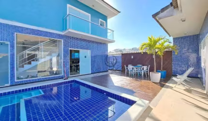 Casa com 4 dormitórios à venda, 240 m² por R$ 850.000,00 - Caminho de Búzios - Cabo Frio/RJ
