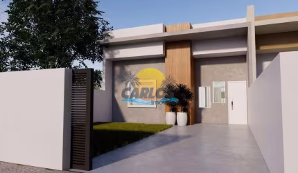 Casa com 2 quartos à venda na Max Roseman, 301, Balneário Caravelas, Matinhos por R$ 460.000