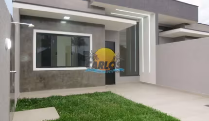 Casa com 3 quartos à venda na Rua Odilon Santana Gomes, 310, Balneário Caravelas, Matinhos por R$ 650.000
