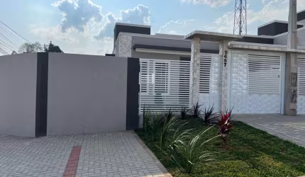 Casa para Venda em Araucária, Iguaçu, 3 dormitórios, 1 banheiro, 2 vagas
