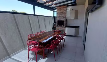 Apartamento para Venda no bairro Tindiquera em Araucária, 3 quartos sendo 1 suíte, 2 vagas, Semi-Mobiliado, 140 m² de área total, 140 m² privativos,