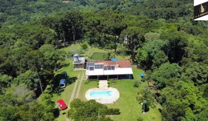 Sítio / Chácara para Venda no bairro PORTAL DA GRACIOSA em CAMPINA GRANDE DO SUL, 3 quartos sendo 1 suíte, 4 vagas, Semi-Mobiliado, 18400 m² de área total, 18400 m² privativos,