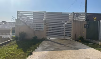 Casa para Venda no bairro Campina da Barra em Araucária, 3 quartos sendo 1 suíte, 2 vagas, Semi-Mobiliado, 120 m² de área total,
