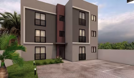 Apartamento para Venda no bairro Campina da Barra em Araucária, 1 quarto, 1 vaga, Sem Mobília, 28 m² de área total, 28 m² privativos,