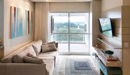 Apartamento 2 quartos decorado Parque Ecoville direto com o proprietário